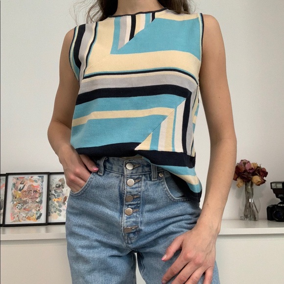 Vintage Melrose Knit Tank top - Picture 3 of 4